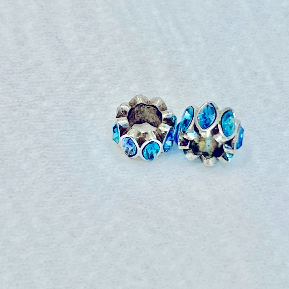 Brighton Bead Spacers Blue